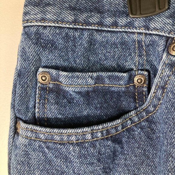 Mens Wrangler Authentics Cotton Blue Jeans 36 x 30 - Picture 3 of 5